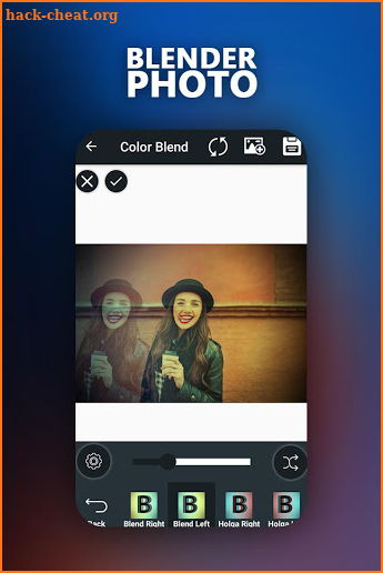 Photo Blender Editor screenshot