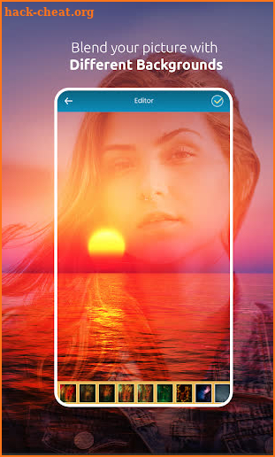 Photo Blender Mixer Editor screenshot