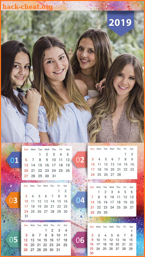 Photo Calendar 2019 screenshot