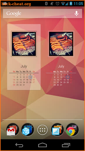 Photo Calendar Widget Free screenshot