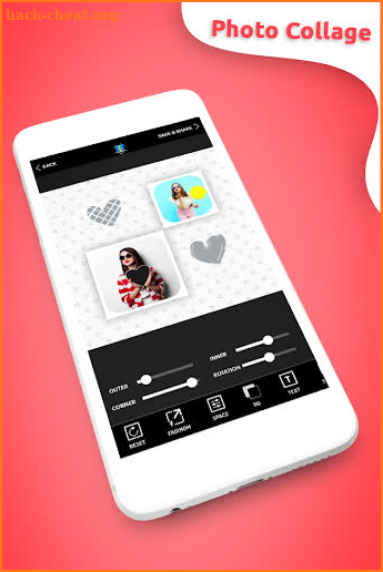 Photo collage maker & photo editor screenshot