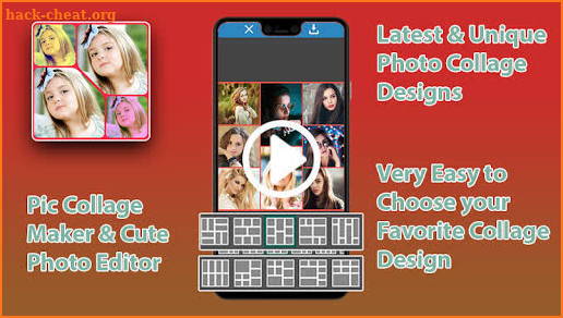 Photo Collage Maker HD 2020 - Pic Collage & Editor screenshot