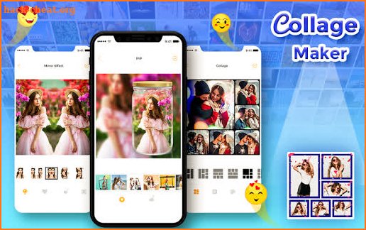 Photo Collage Maker - Mirror & Frame Photo Editor screenshot