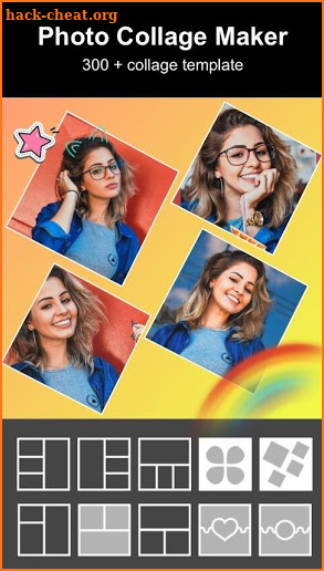 Photo Collage Maker - Pic Grid Layout Photo Editor screenshot