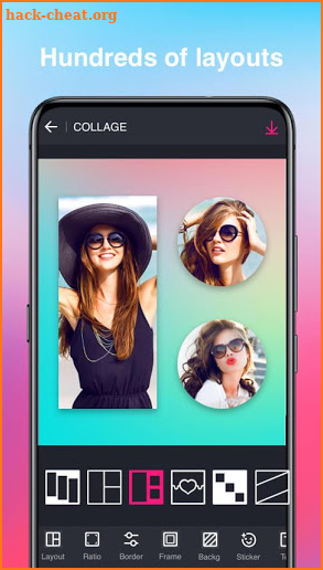 Photo Collage Pro -Blur Collage Maker Grid screenshot