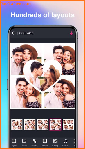 Photo Collage Pro -Blur Collage Maker Grid screenshot