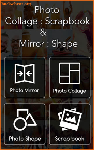 Photo Collage : Scrapbook & Mirror : Shape Maker screenshot