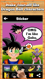 Photo Editor & Sticker: DBZ screenshot