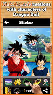 Photo Editor & Sticker: DBZ screenshot