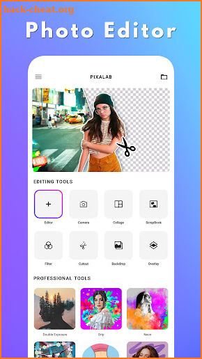 Photo editor Pro - FreeLab screenshot