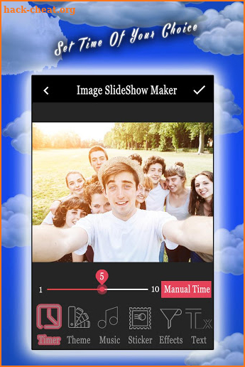 photo editor with music screenshot