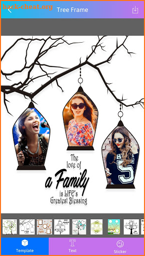 Photo Frame - Tree Frame screenshot