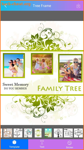 Photo Frame - Tree Frame screenshot