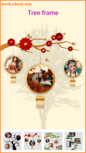 Photo frame - tree photo frame screenshot