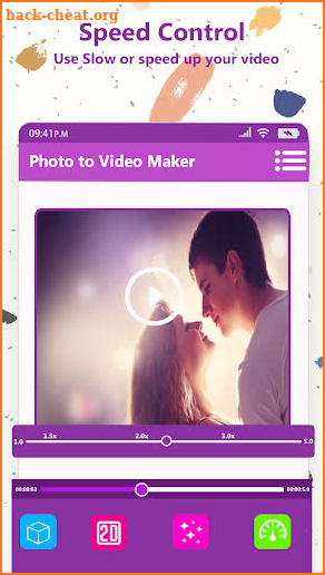 Photo Funimate Music Video Vinkle Effect Editor screenshot