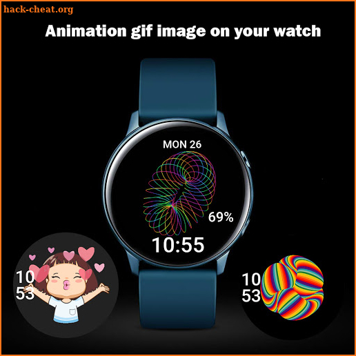 Photo Gif Watch Face screenshot