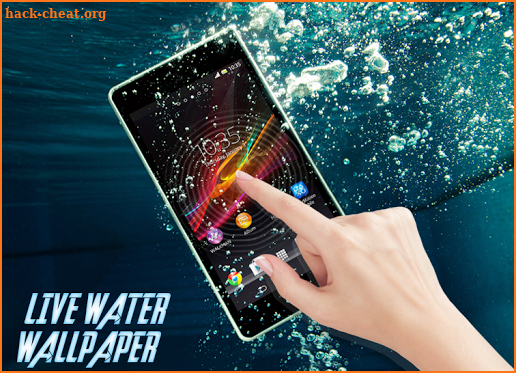 Photo in Water :Live Wallpaper screenshot