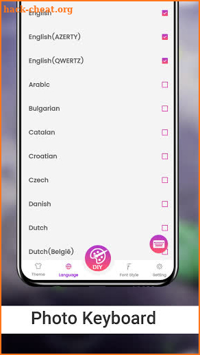 Photo Keyboard screenshot