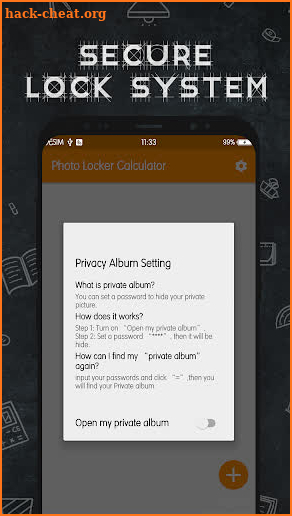 Photo Locker Calculator screenshot