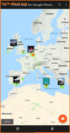 Photo Map for Google Photos and Google Drive screenshot