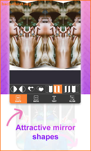 Photo Mirror Collage Maker screenshot