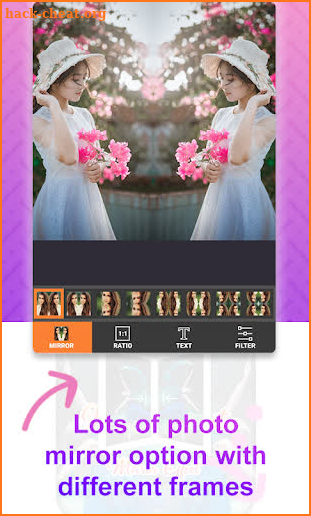 Photo Mirror Collage Maker screenshot