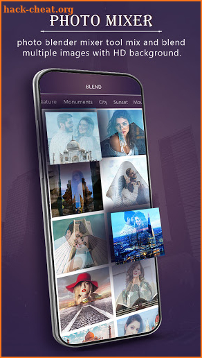 Photo Mixer - Blend Photo& Overlays Camera Effects screenshot