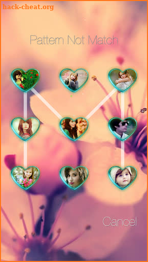 Photo Pattern Lock Screen screenshot
