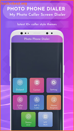 Photo Phone Dialer - My Photo Caller Screen Dialer screenshot