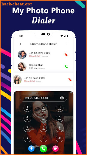 Photo Phone Dialer - Photo Caller ID, 3D Caller ID screenshot