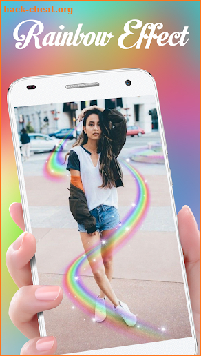 Photo Rainbow Effect screenshot