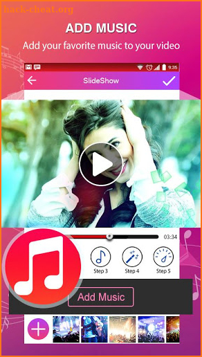 Photo Slideshow - Photo Video Maker with Music screenshot