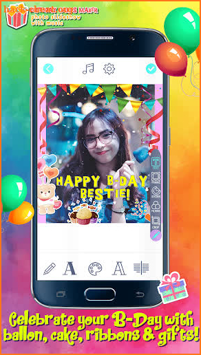 Photo Slideshow with Music - Create Birthday Cards screenshot