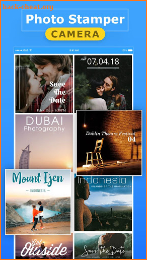 Photo Stamper : Add Text and Timestamp on Photos screenshot
