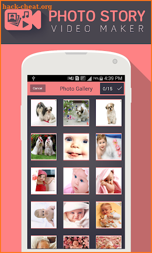 Photo Story Video Maker screenshot