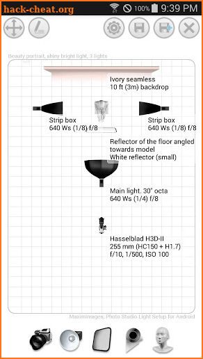 Photo Studio Light Setup screenshot