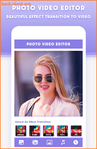 Photo Video Editor With Music screenshot