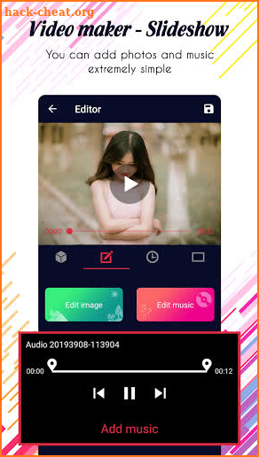 Photo video maker screenshot