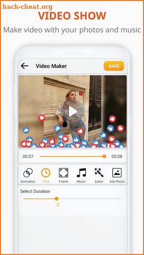 Photo Video Maker - Create slideshows with music screenshot