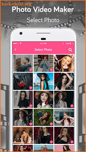 Photo video maker - Movie maker + slideshow maker screenshot