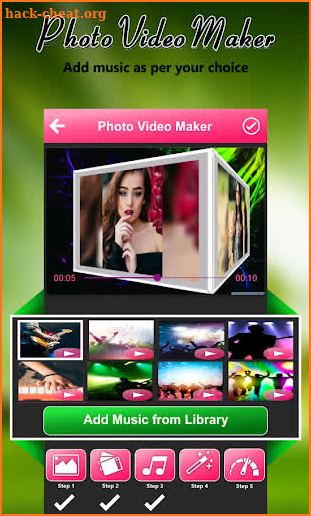 Photo Video Maker with Music 2019- Photo Slideshow screenshot