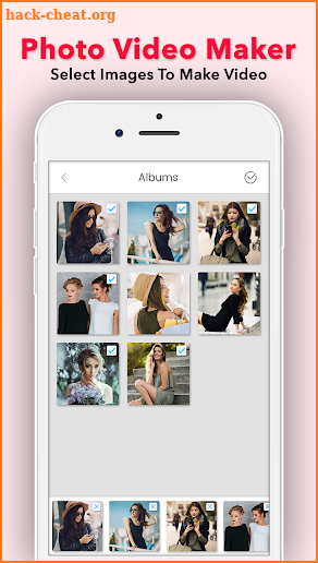 Photo Video Maker With Music : Slideshow Maker screenshot