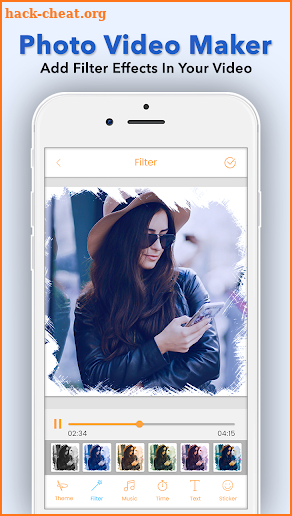 Photo Video Maker With Music : Slideshow Maker screenshot