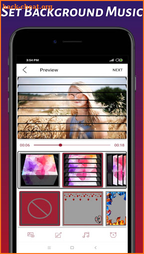 Photo Video Slideshow Maker With Music - FilmyShot screenshot