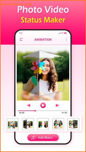 Photo Video Status Maker screenshot