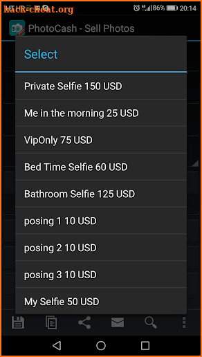 PhotoCash: Sell photos, make money screenshot
