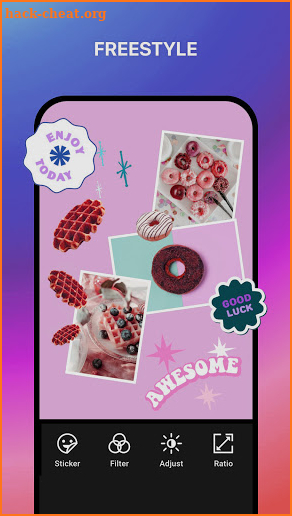 PhotoGrid - collage maker & photo editor screenshot