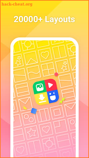 PhotoGrid Collage Maker Wallpaper Downloader screenshot