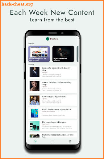 Photola – Learn photography, photo editing, tips screenshot