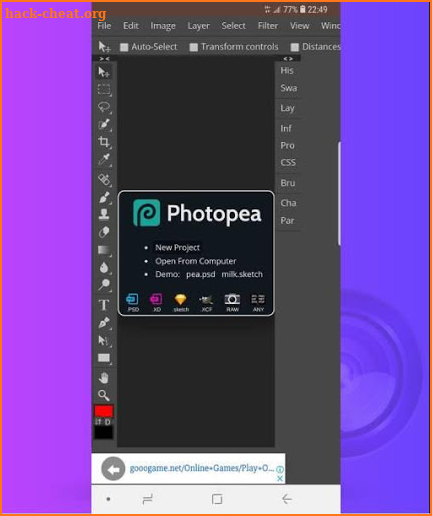 photopea screenshot